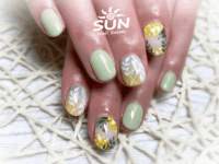ミモザネイル