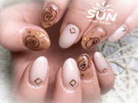 大人ハロウィンネイル