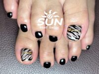 フット✖️ゼブラ柄