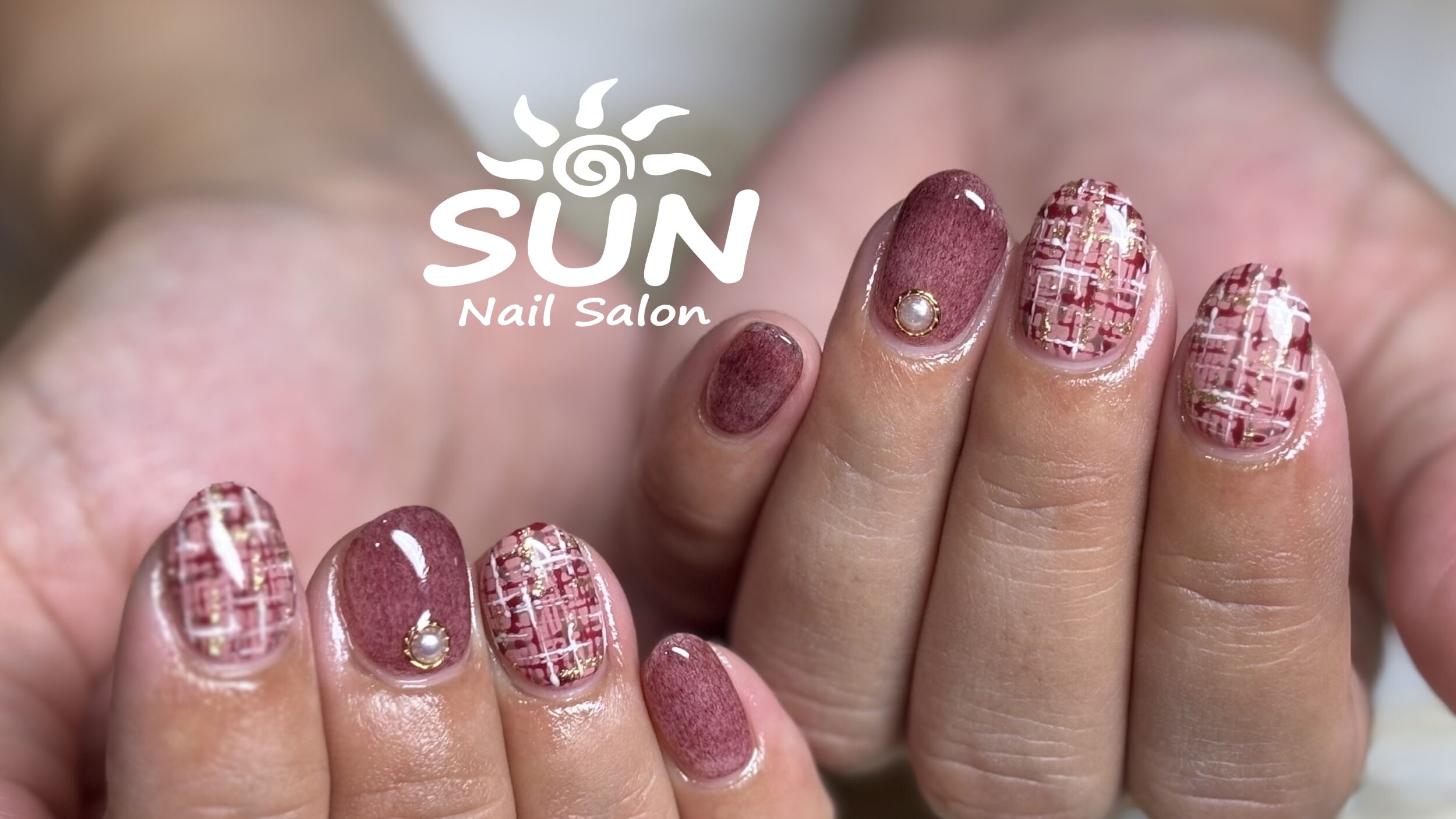 ツイードネイル