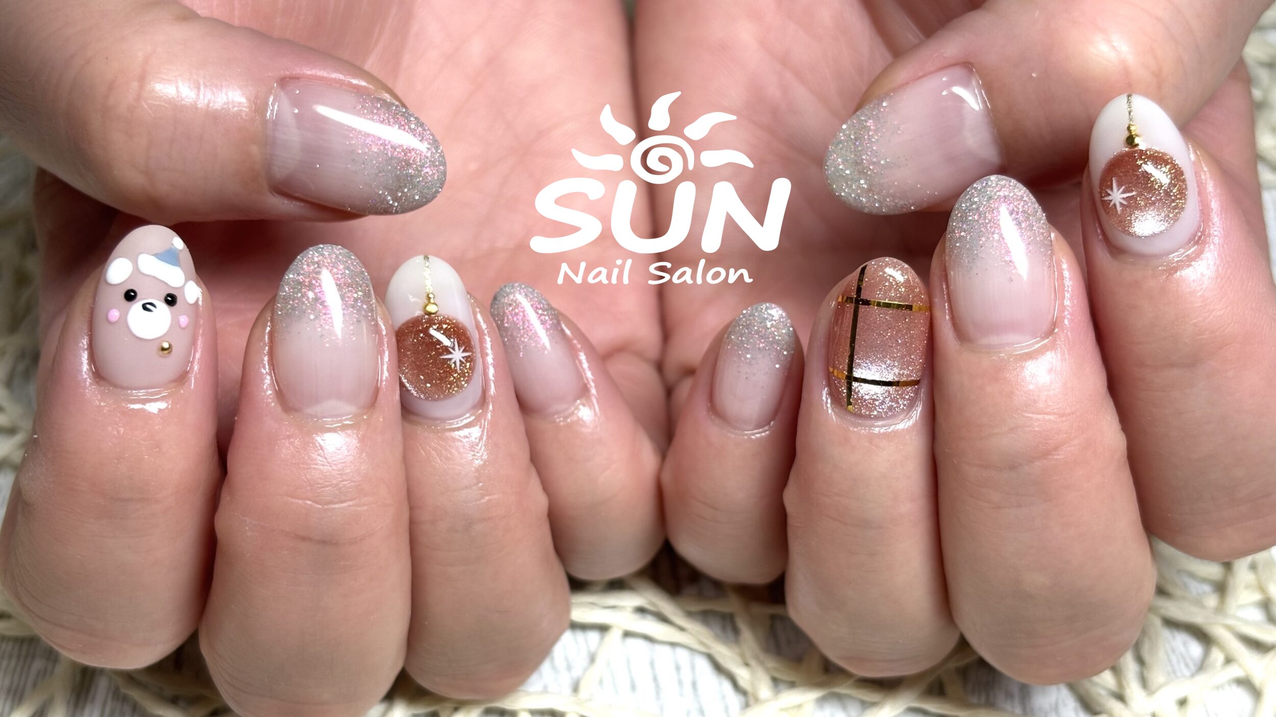 クリスマスネイル